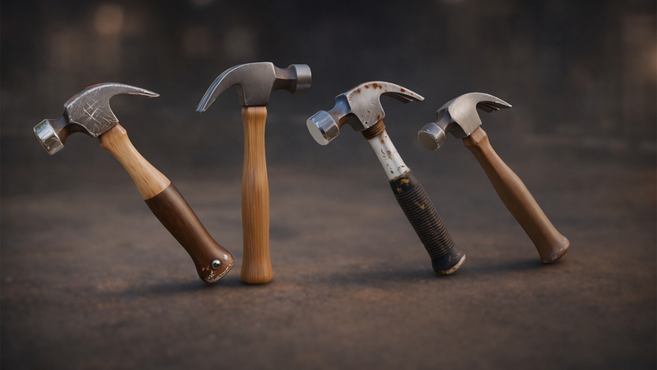 Media 1 for listing Industrial Hammer Prop – Game Ready (3 LODs, FBX)