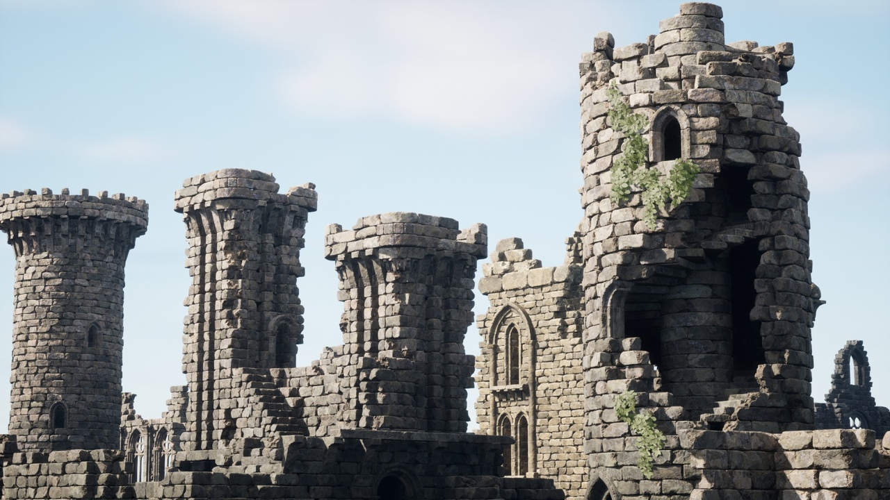 商品 Medieval Ruins Optimized 的媒体 1