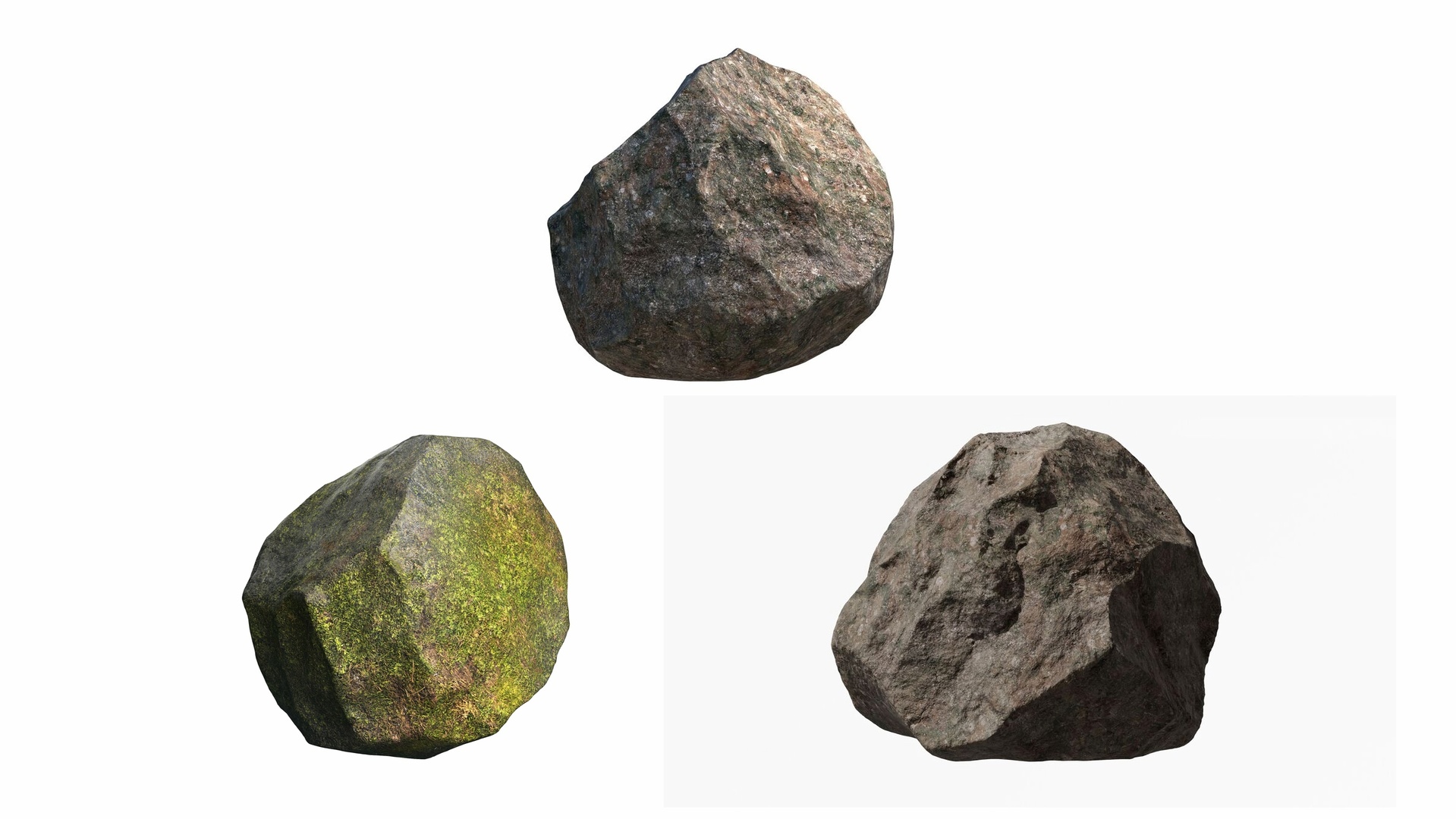 Media 1 for listing Boulder 3D Model Collection