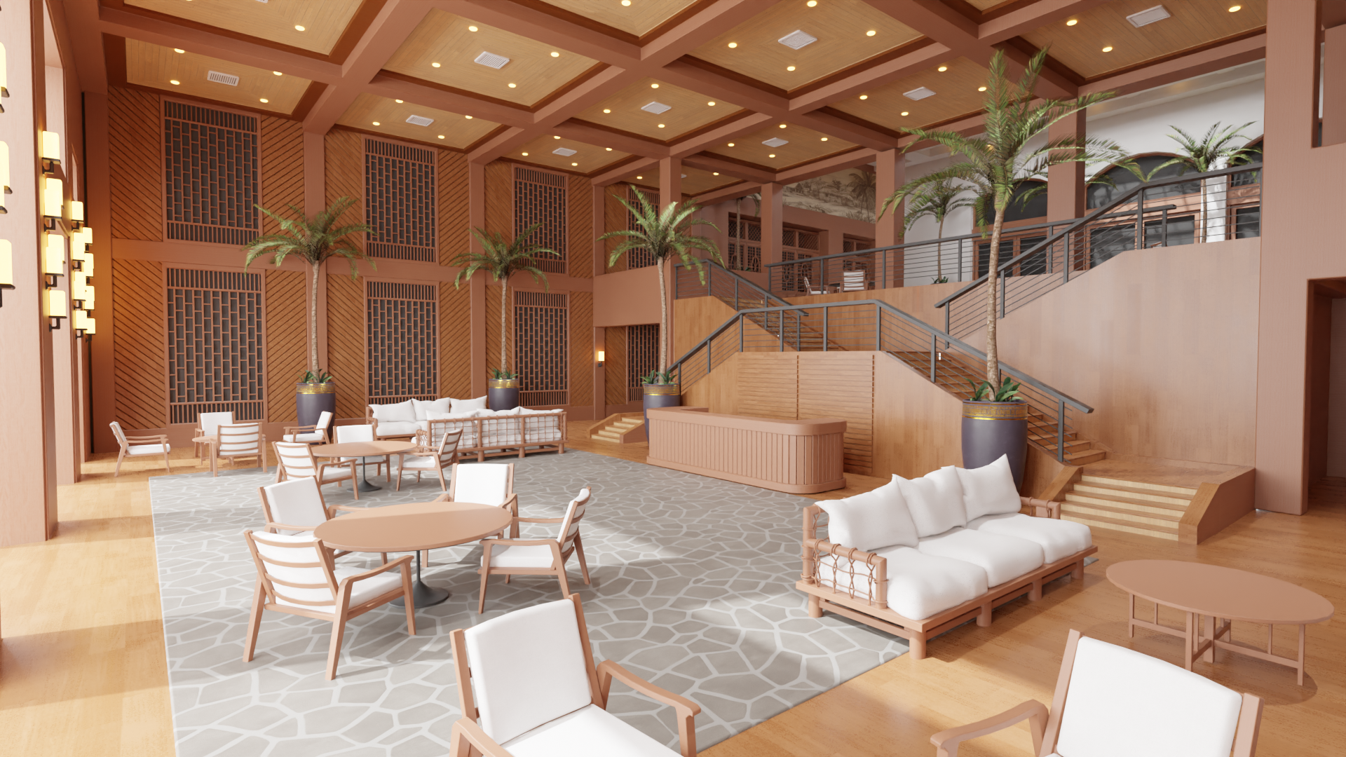 Tropical Resort Lobby | Fab