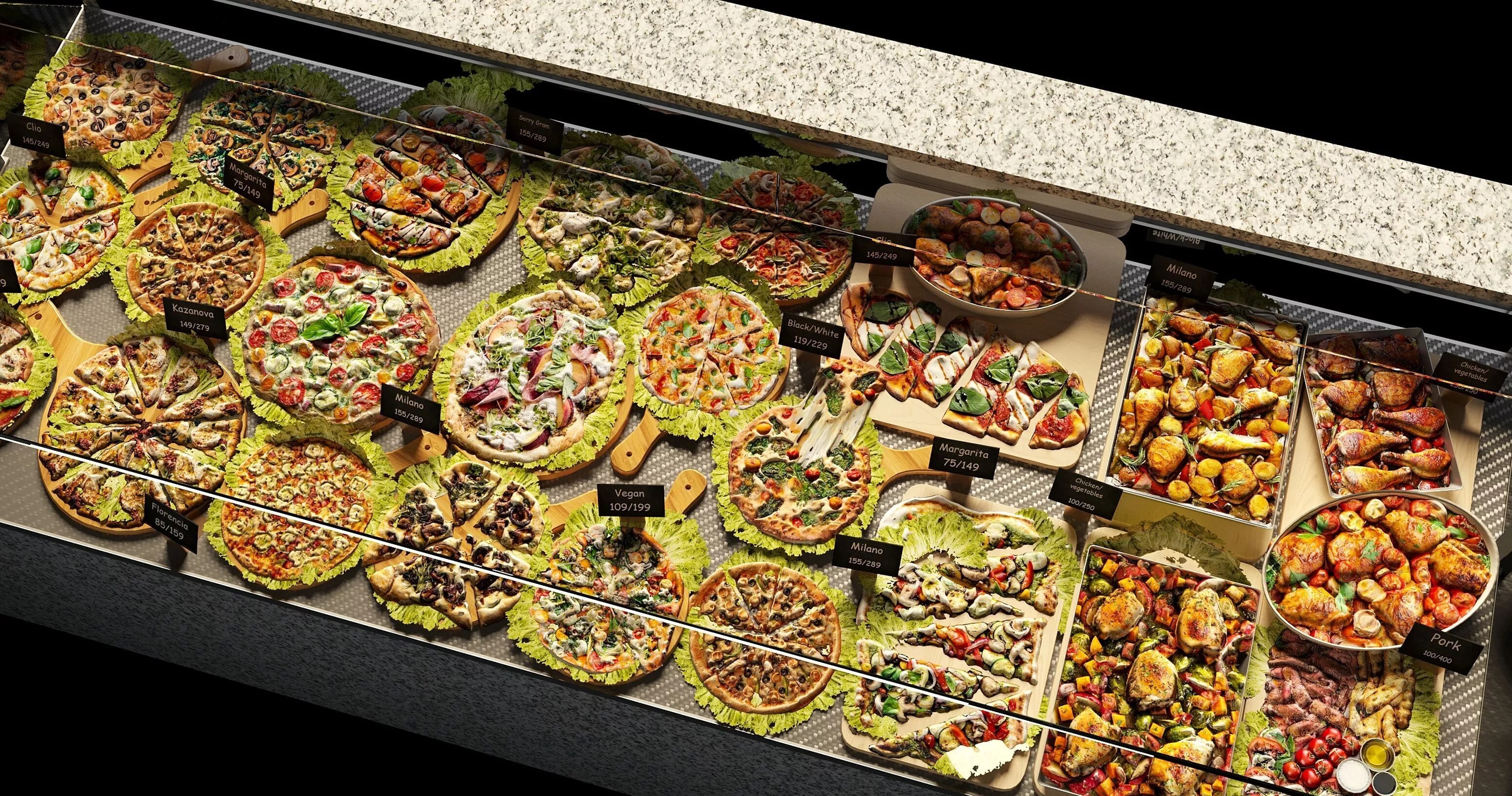 Media 1 for listing Ultimate Pizza Collection – 3D Model