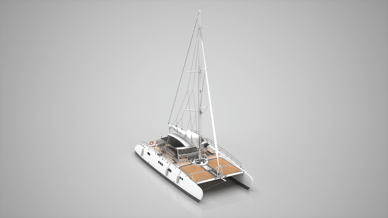 Media 1 for listing Sailboat 03 Close Sails