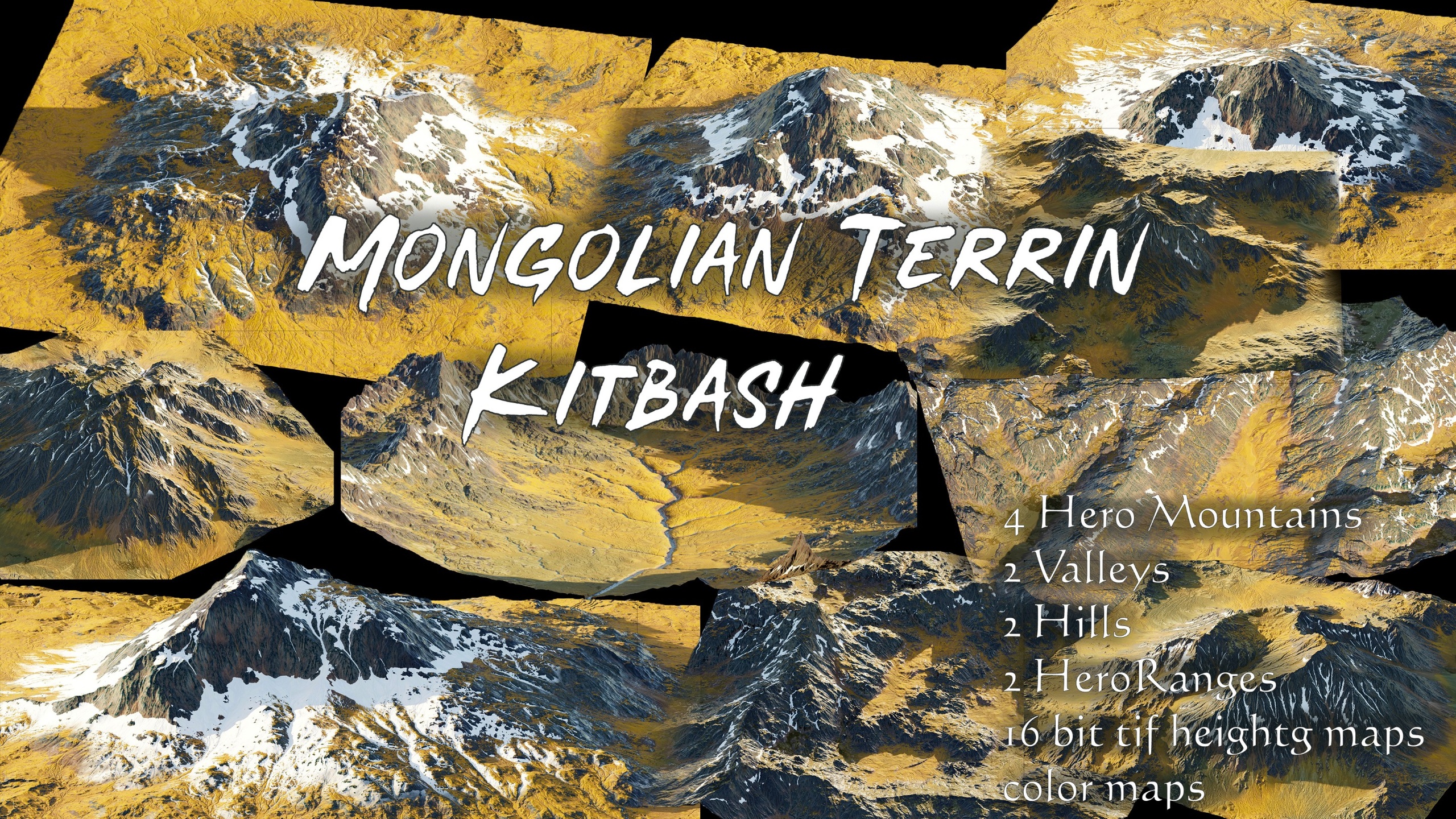 Media 1 for listing Mongolian Terrain Kitbash
