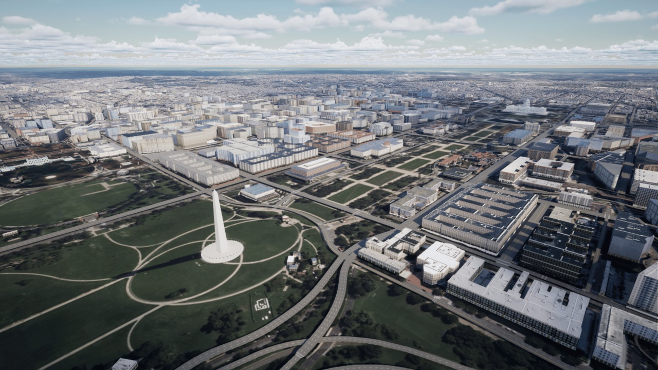 Media 1 for listing Washington DC 3D City Model