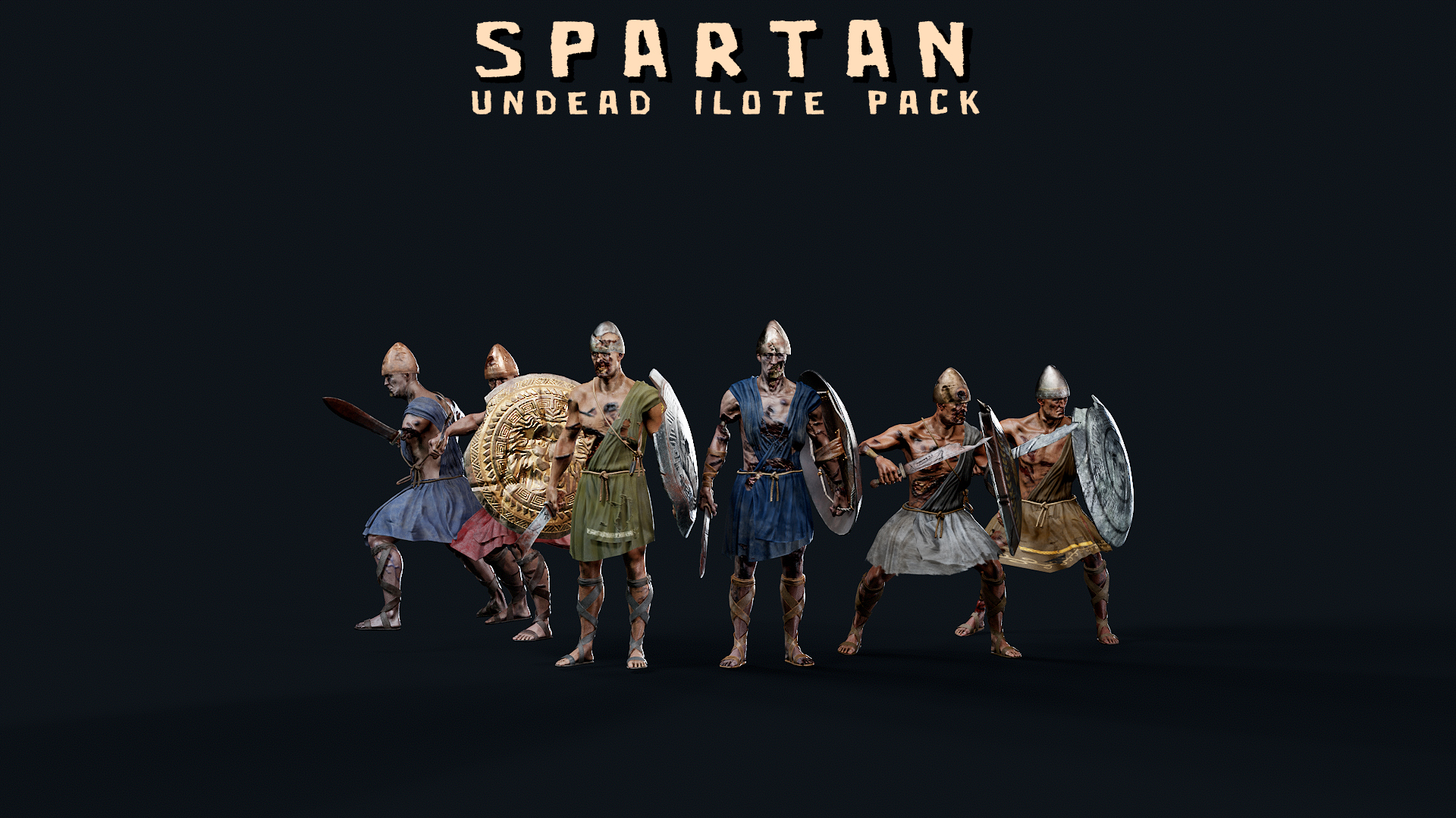 SPARTAN ILOT WARRIOR UNDEAD PACK | Fab