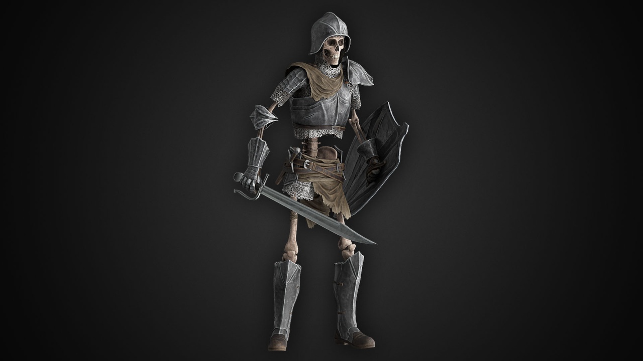 Media 1 for listing Skeleton Warrior