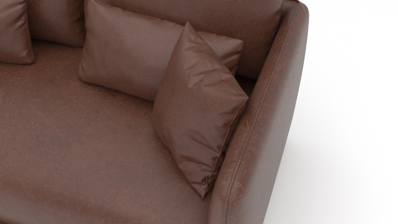 Media 1 for listing Realistic Leather Sofa 15