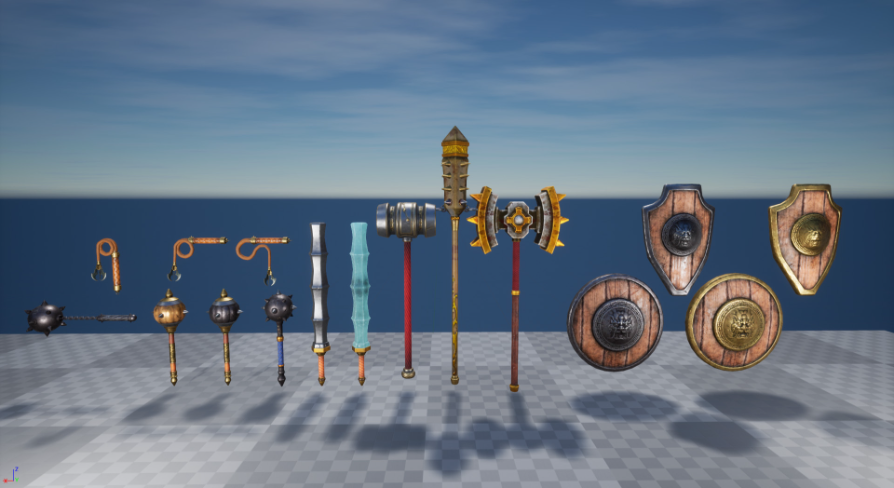 Melee Weapon Pack.2 | Fab