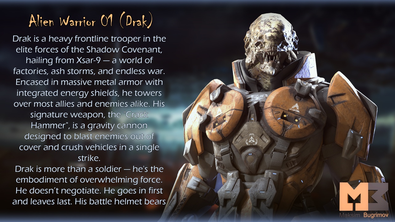 Media 1 for listing Aliens Warrior (Pack)
