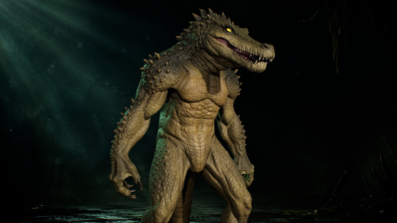 Media 1 for listing Crocodile Humanoid