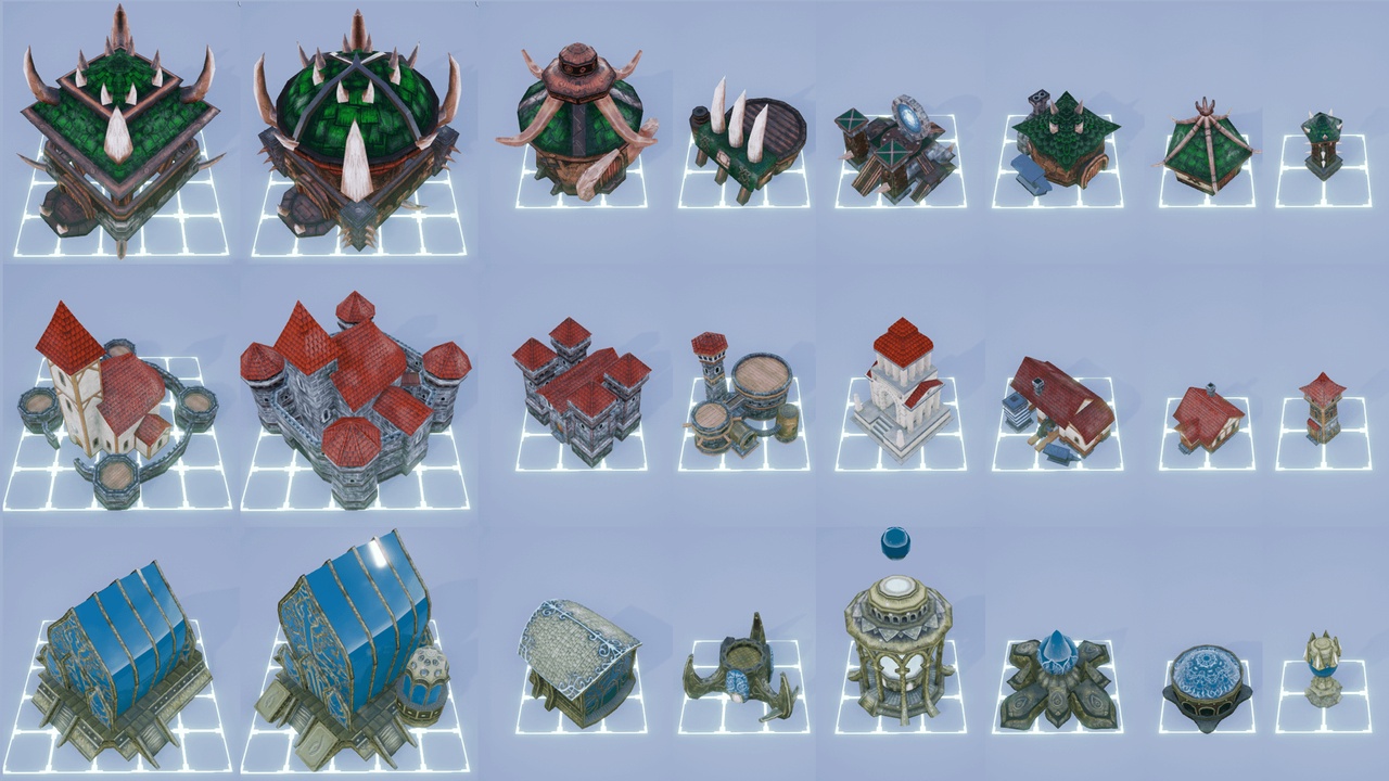 Media 1 for listing RTS Fantasy Buildings + Modular Town Buildings