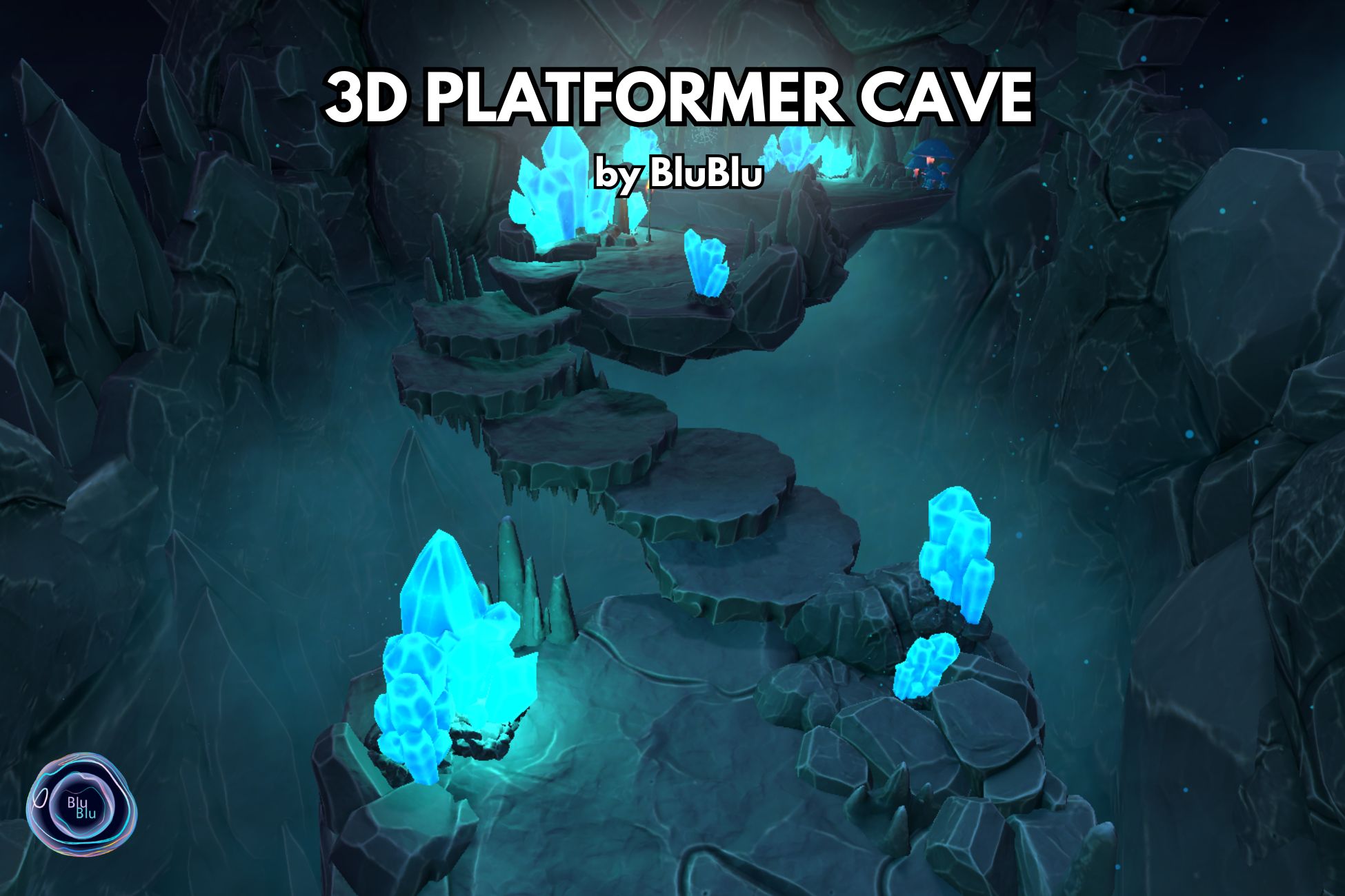 3D Platformer Cave | Fab