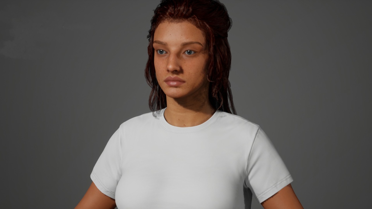 Media 1 for listing Realistic Female NPC MetaHuman for Cinematic & Games –  Mia