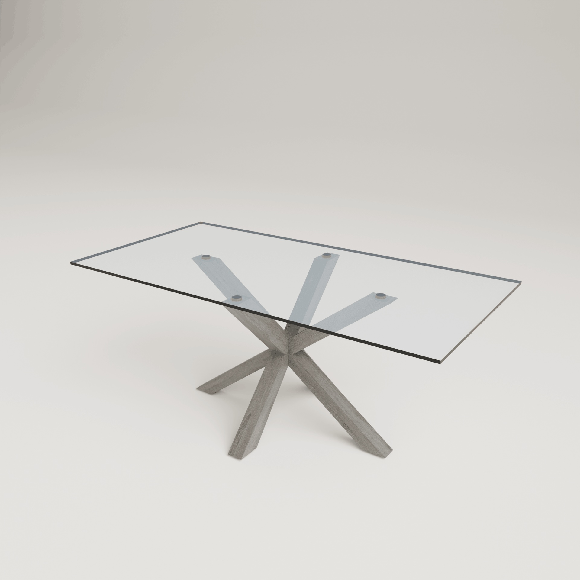 Media 1 for listing Glass Dining Table Grey