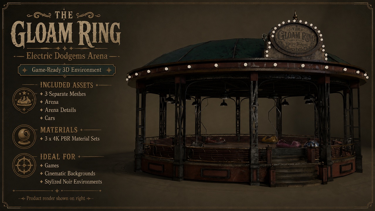 Media 1 for listing The Gloam Ring | Whimsical Bumper Cars Arena