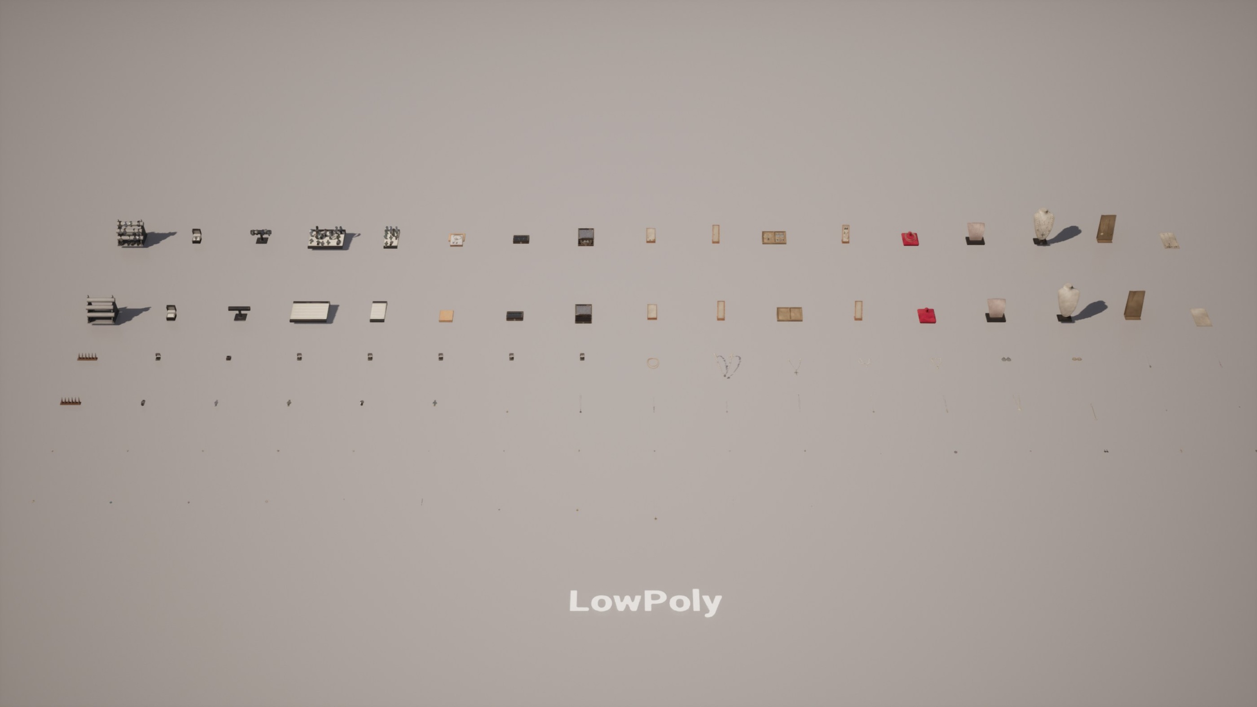 Media 1 for listing Stores VOL.3 - Jewelry and Watches (Nanite & Low Poly)