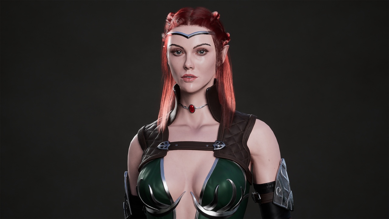 出品Fantasy Assassin Talia - RPG/Semi-Realistic/Female Fantasy Characterのメディア1