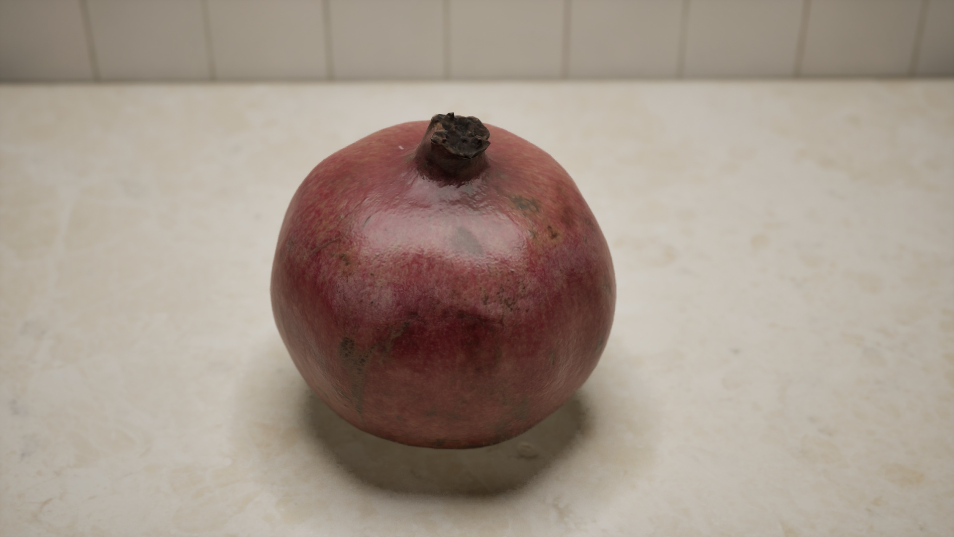 Media 1 for listing Ultra-Realistic Scanned Pomegranate Asset
