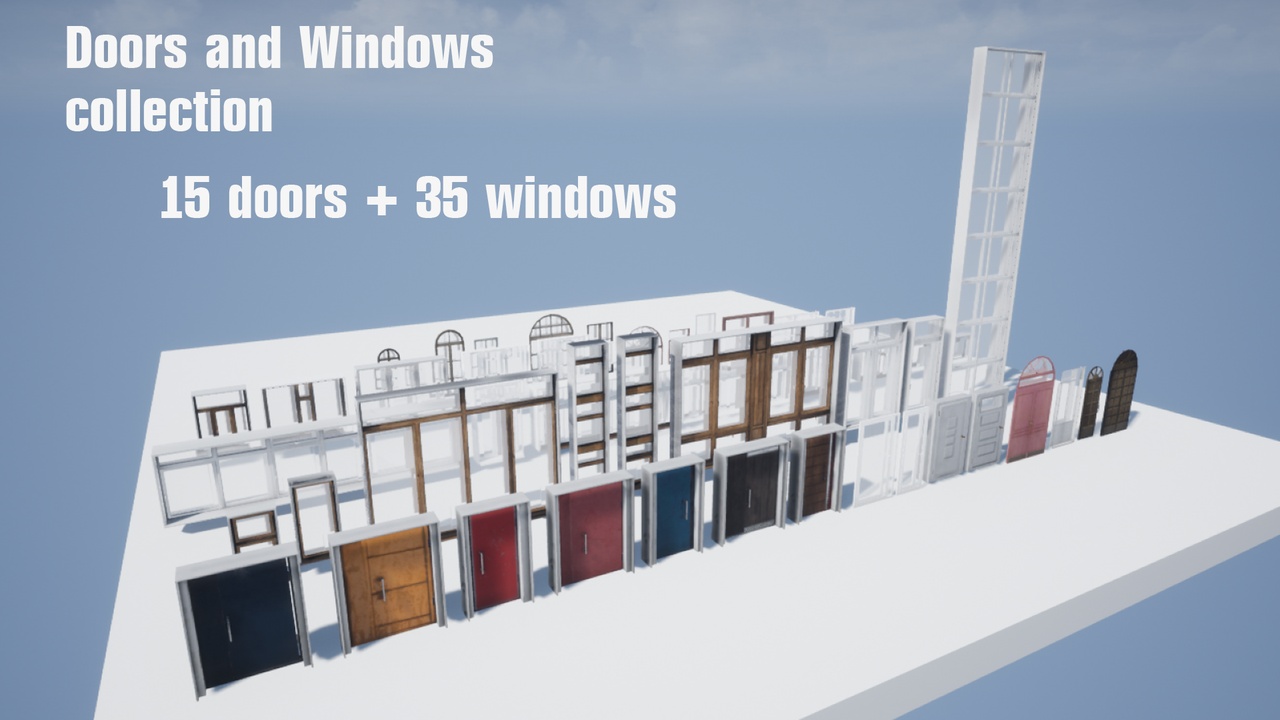 商品 Doors and Windows collection 的媒体 1