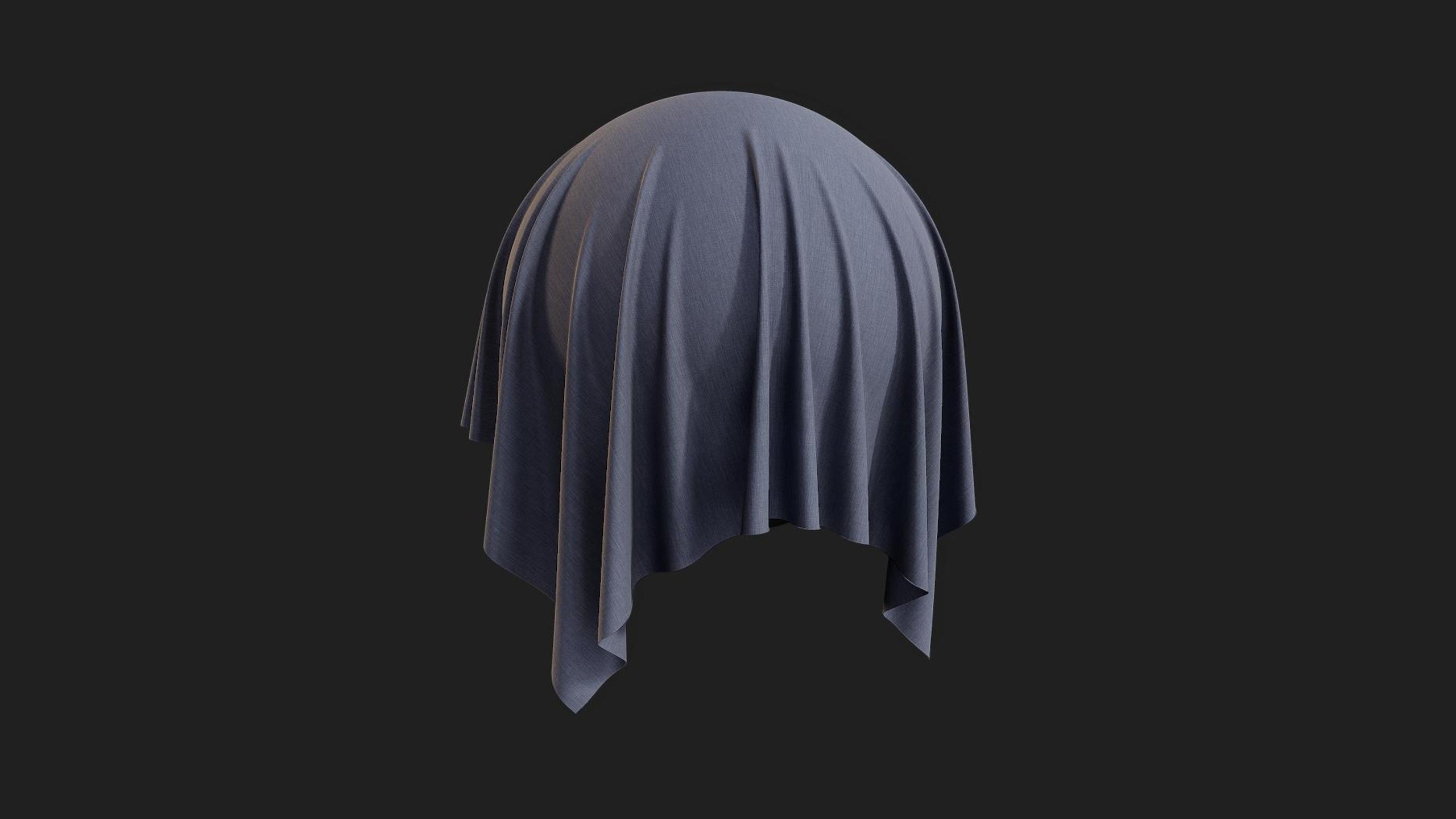 出品Fabric Clothes Cotton Plain Weave Blueのメディア1