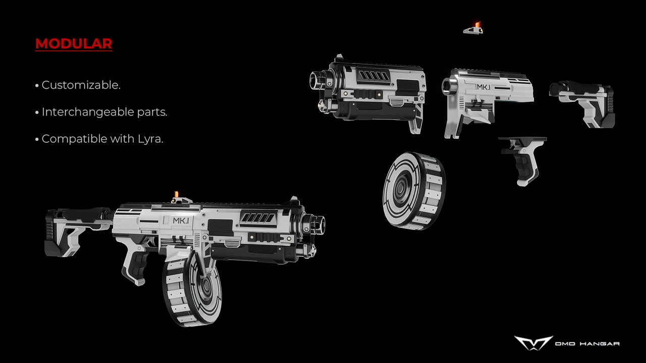 Media 1 for listing SciFi Shotgun Pack MK I