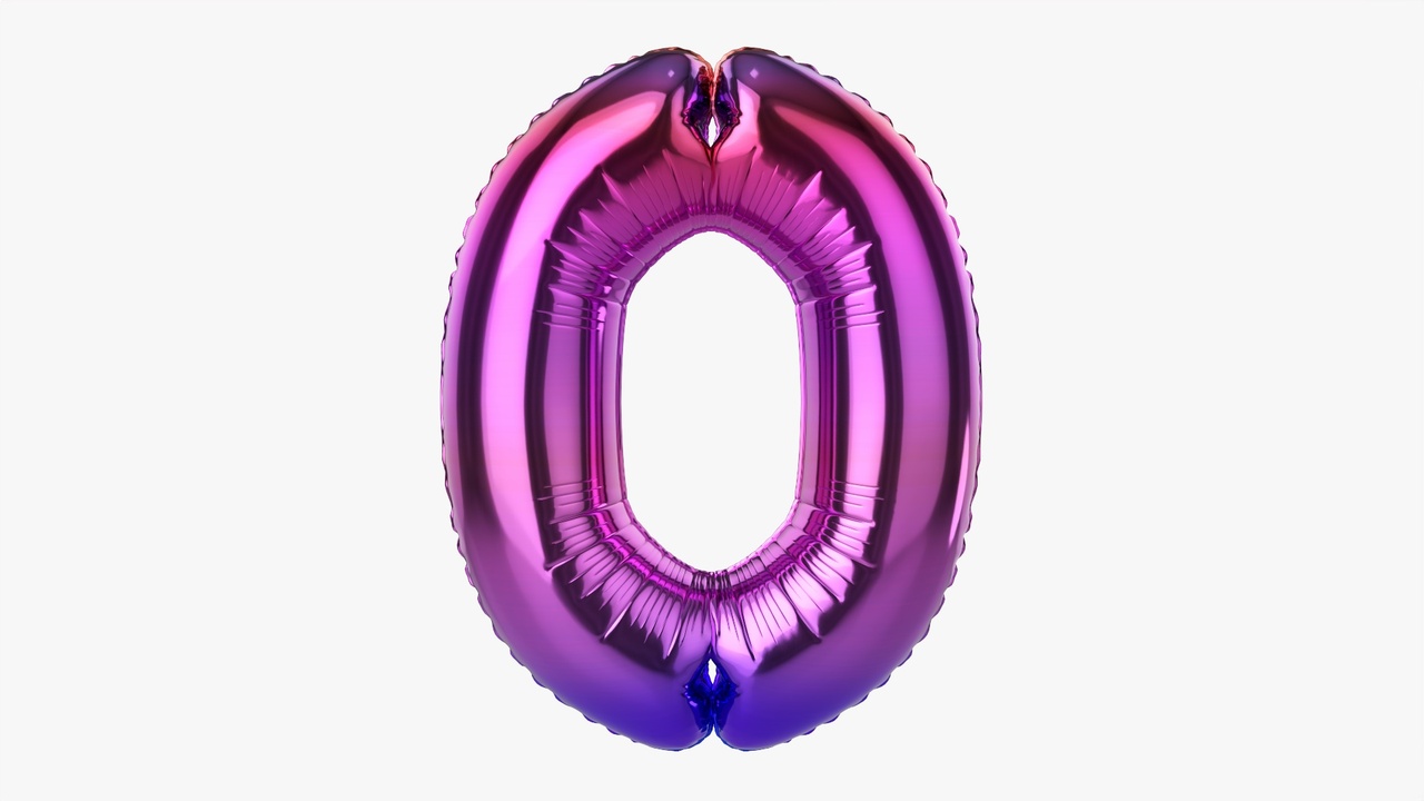 Foil balloon zero ilanı için 1. medya