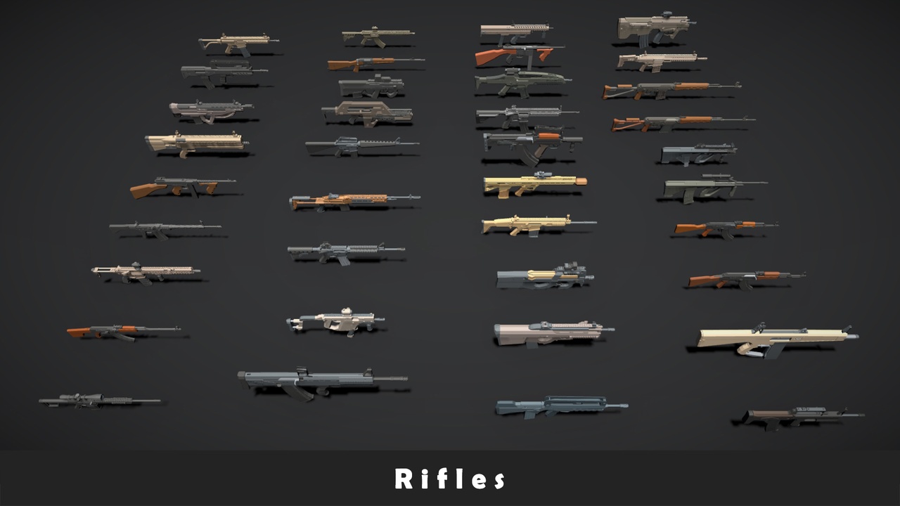 Media 1 for listing Weapons Pack - Gun
