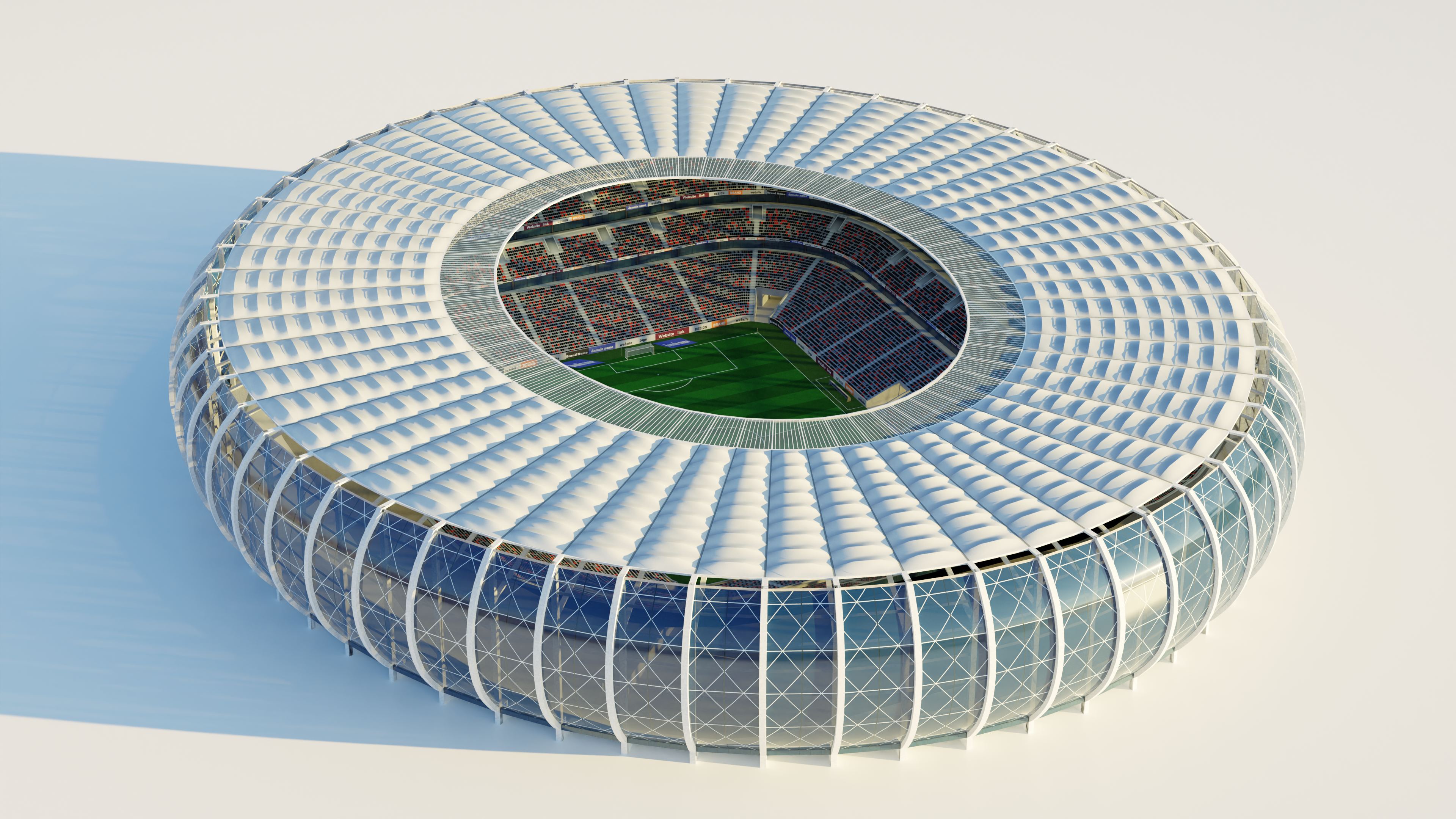 Stadium 01 low poly | Fab
