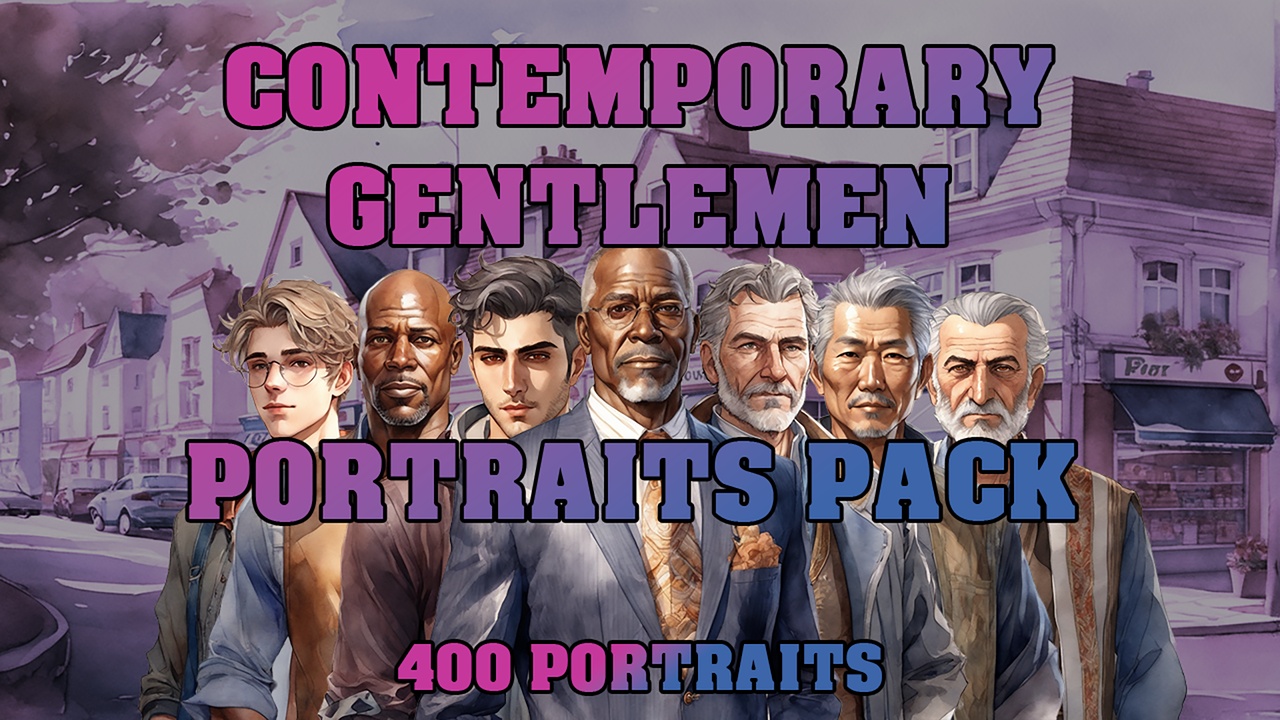 Media 1 for listing Contemporary Gentlemen Portraits