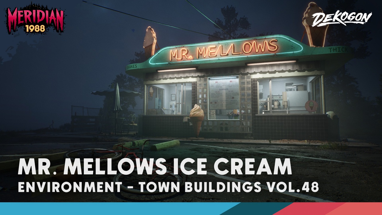Media 1 for listing Meridian 1988: Mr. Mellows Ice Cream - Modular Environment (VOL 48)
