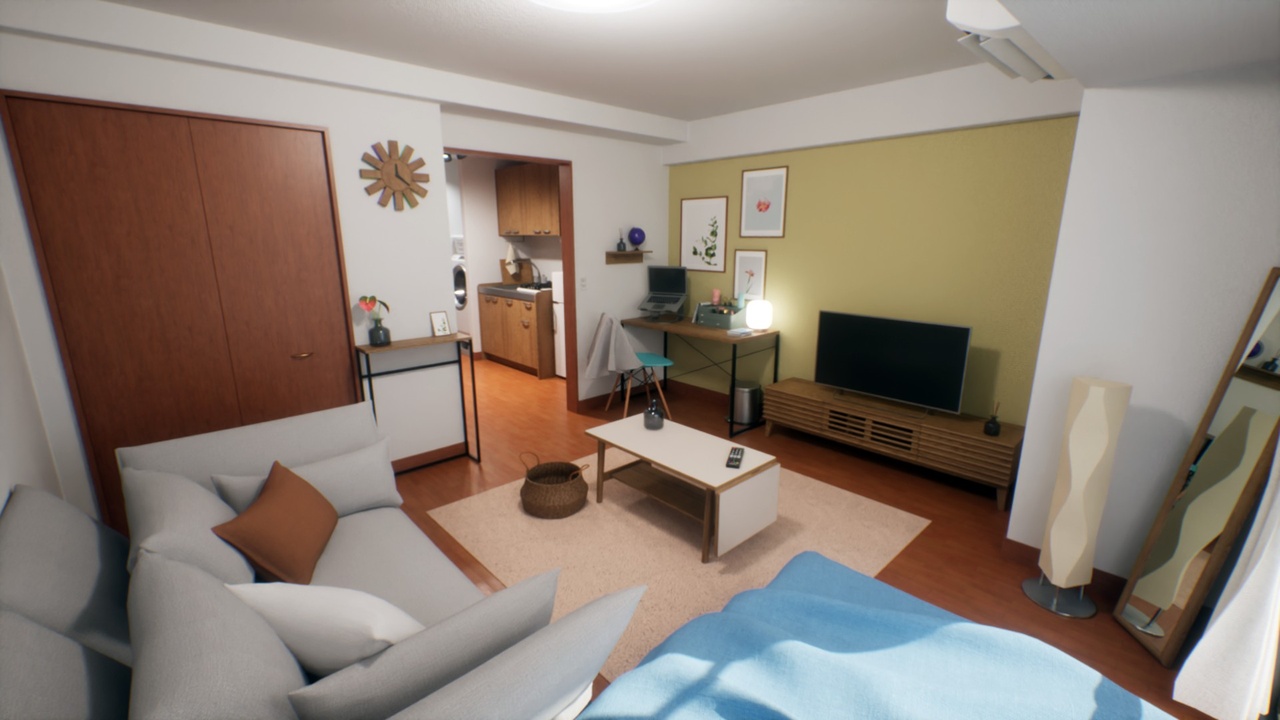 Media 1 for listing Japanese Studio Apartment 1 - Single Woman's Apartment