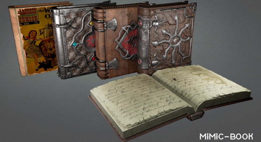 Mimic book | Fab