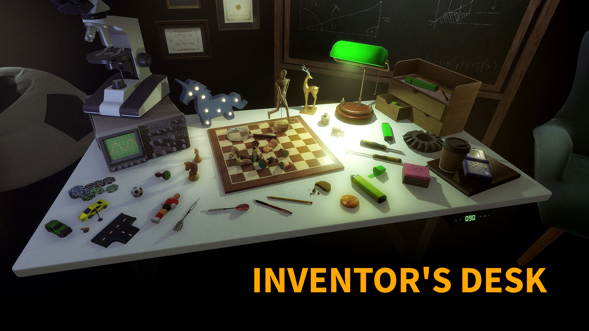 Desk Inventions Inventor's Desk Props | Fab