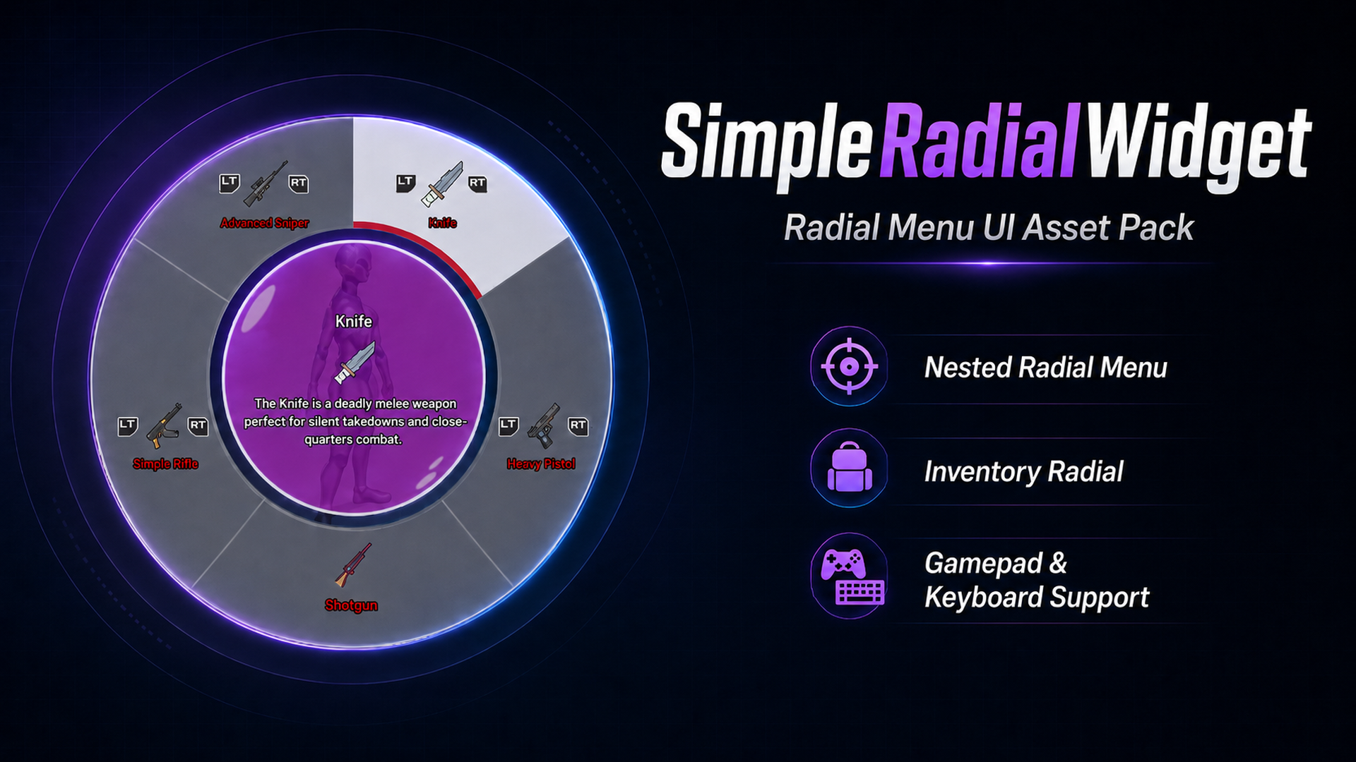 Simple Radial Widget | Fab