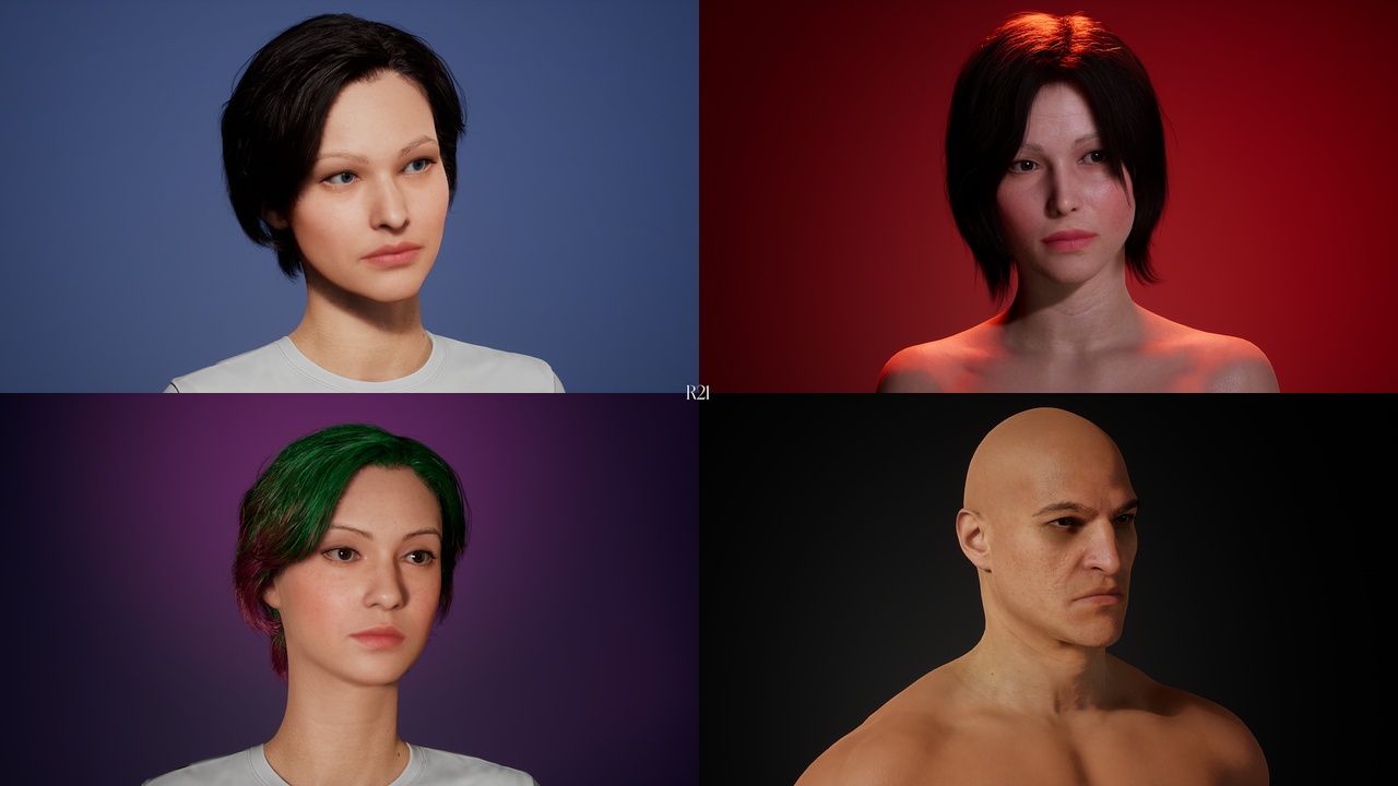 Media 1 for listing Explorer bundle | Body template - Metahuman