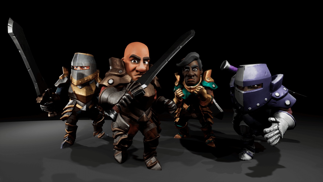 Media 1 for listing Animated Stylized Knight