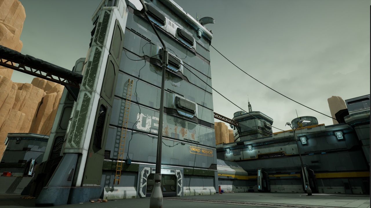 商品 Sci-Fi Modular Hangars Location 的媒体 1