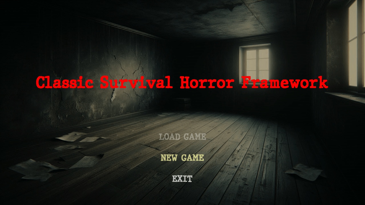 Medium 1 für Eintrag Classic Survival Horror Framework