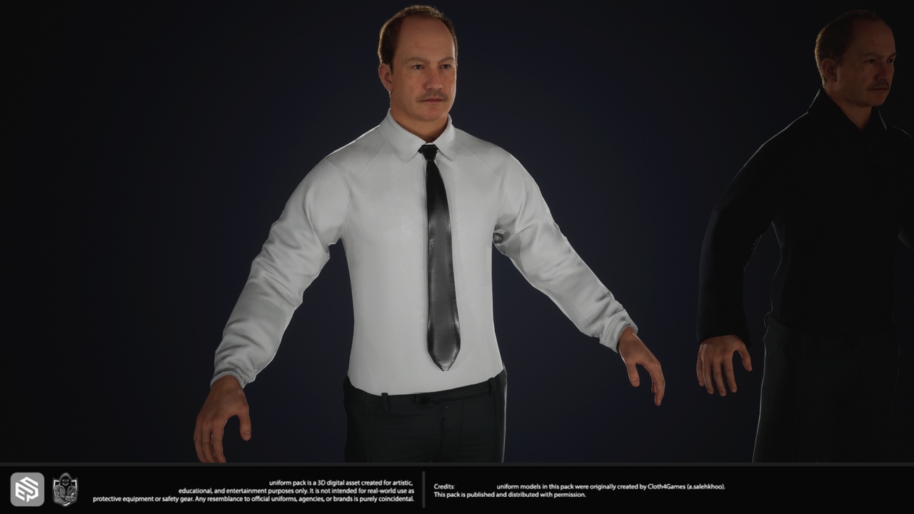 Media 1 for listing Ultimate Civilian Character Clothing Pack – MetaHuman & Mannequin Ready