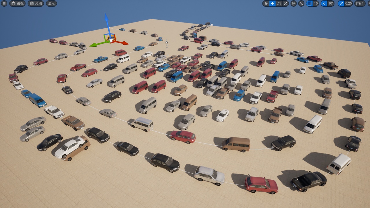 Media 1 for listing MediumPolyCar - Traffic System