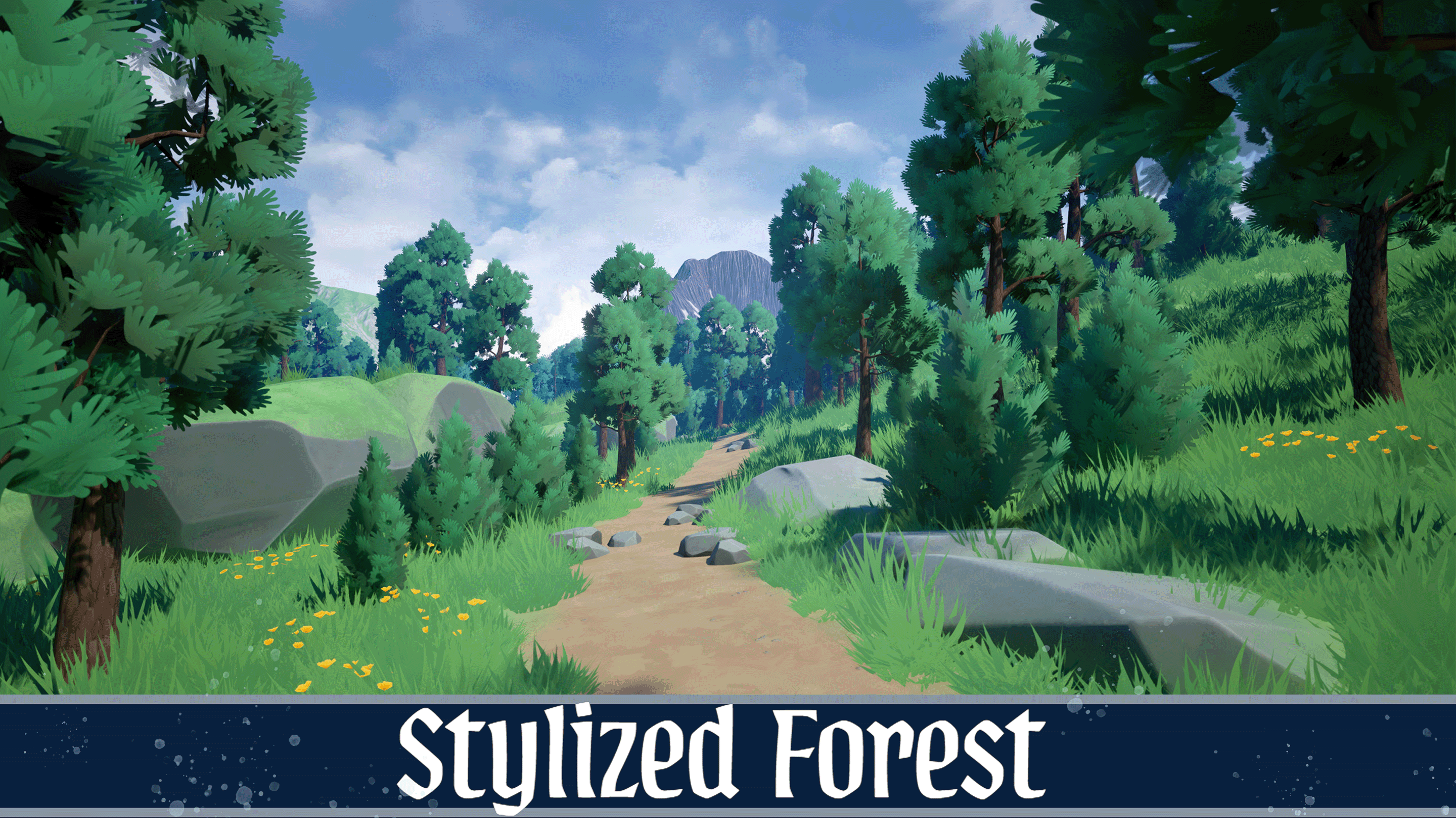 Forest Stylized Pack with PCG | Fab
