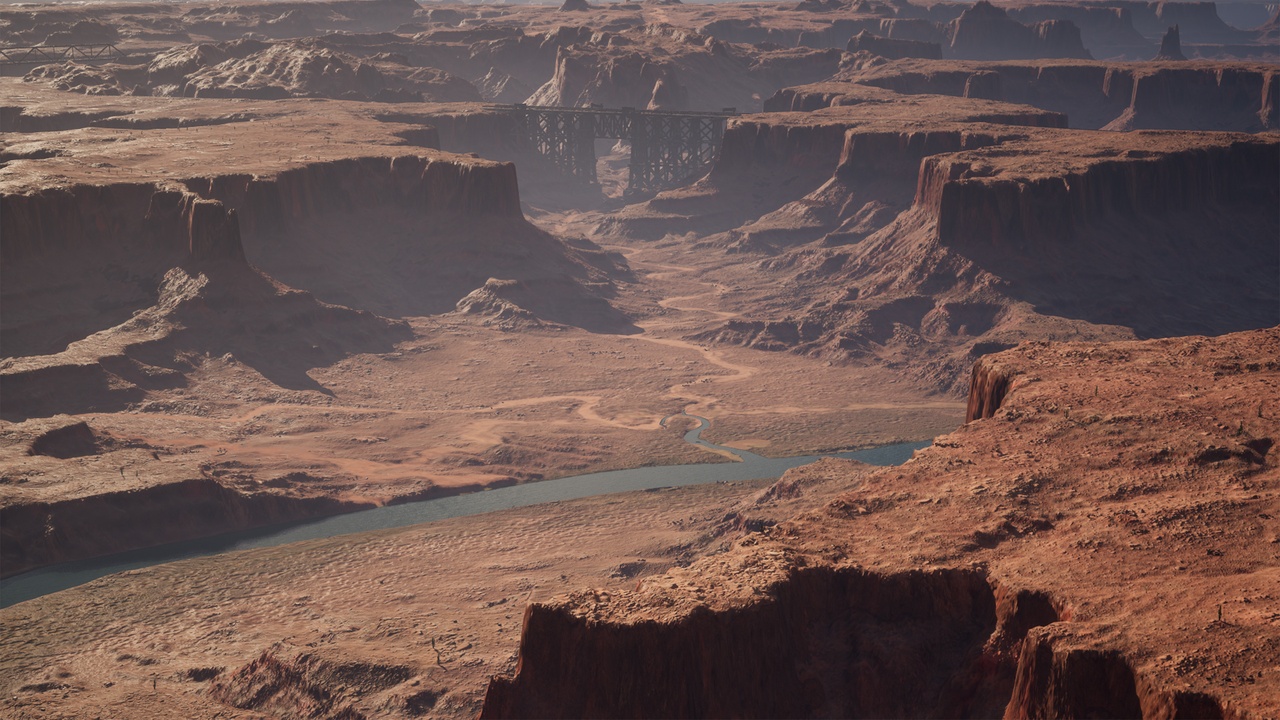 Media 1 for listing Canyon Environment– Open World Landscape