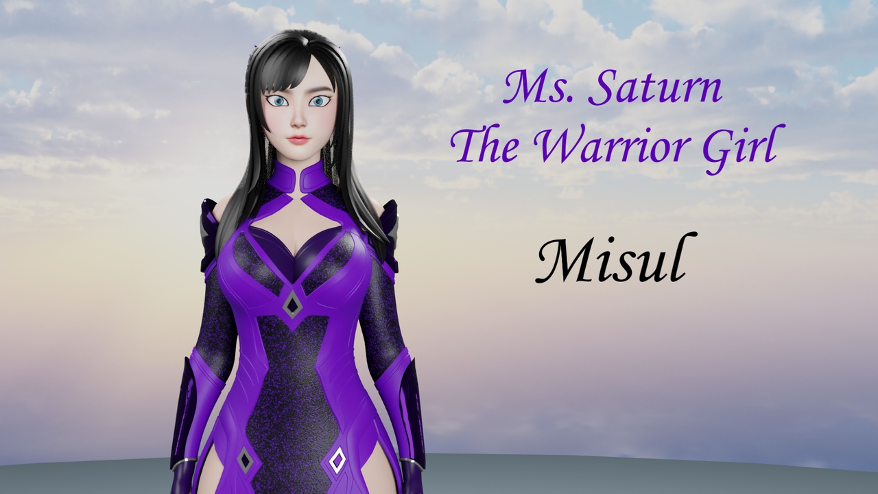 Media 1 for listing Ms. Saturn the warrior girl - Misul