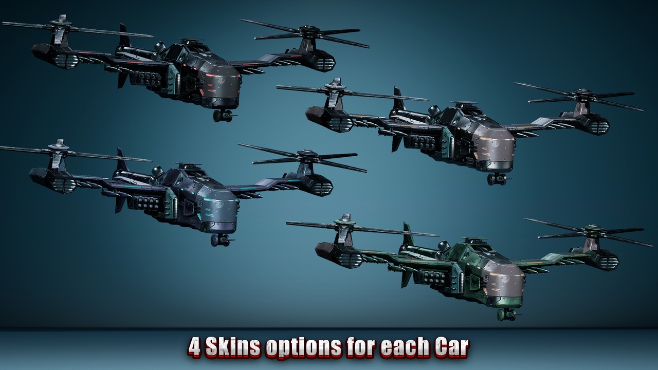 Media 1 for listing Sci-Fi Transport - Military Helicopter
