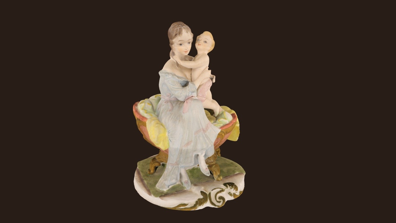 Media 1 for listing Child with mother - Photoscan