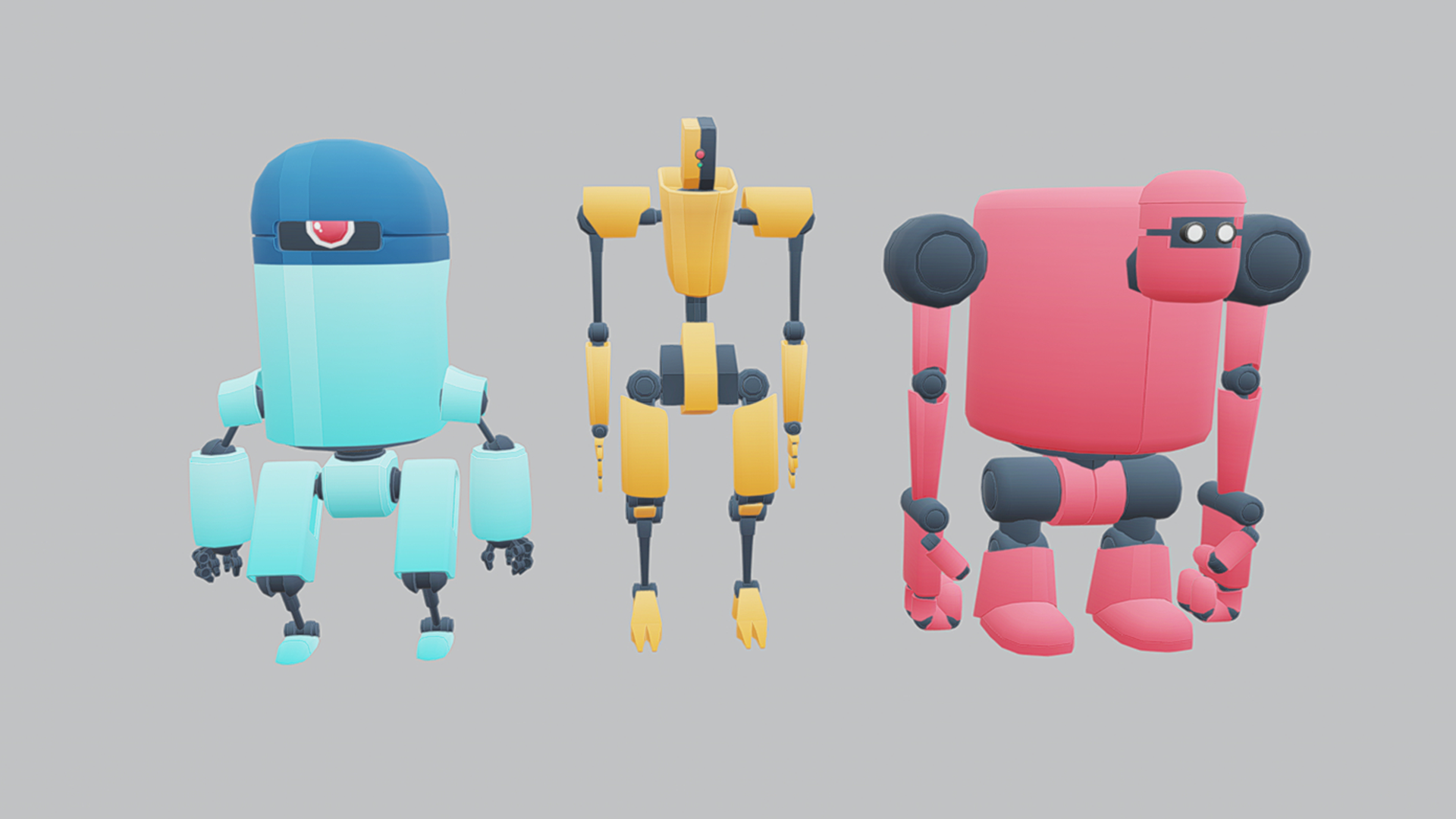 Robot Lowpoly | Fab
