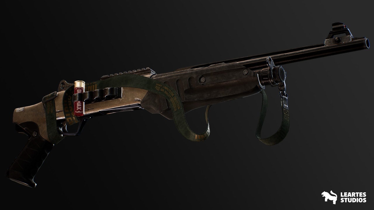 Media 1 for listing Modern Shotguns - COMBO Prop Pack ( Modern Shotgun Shotguns Tactical Firearm 3D)