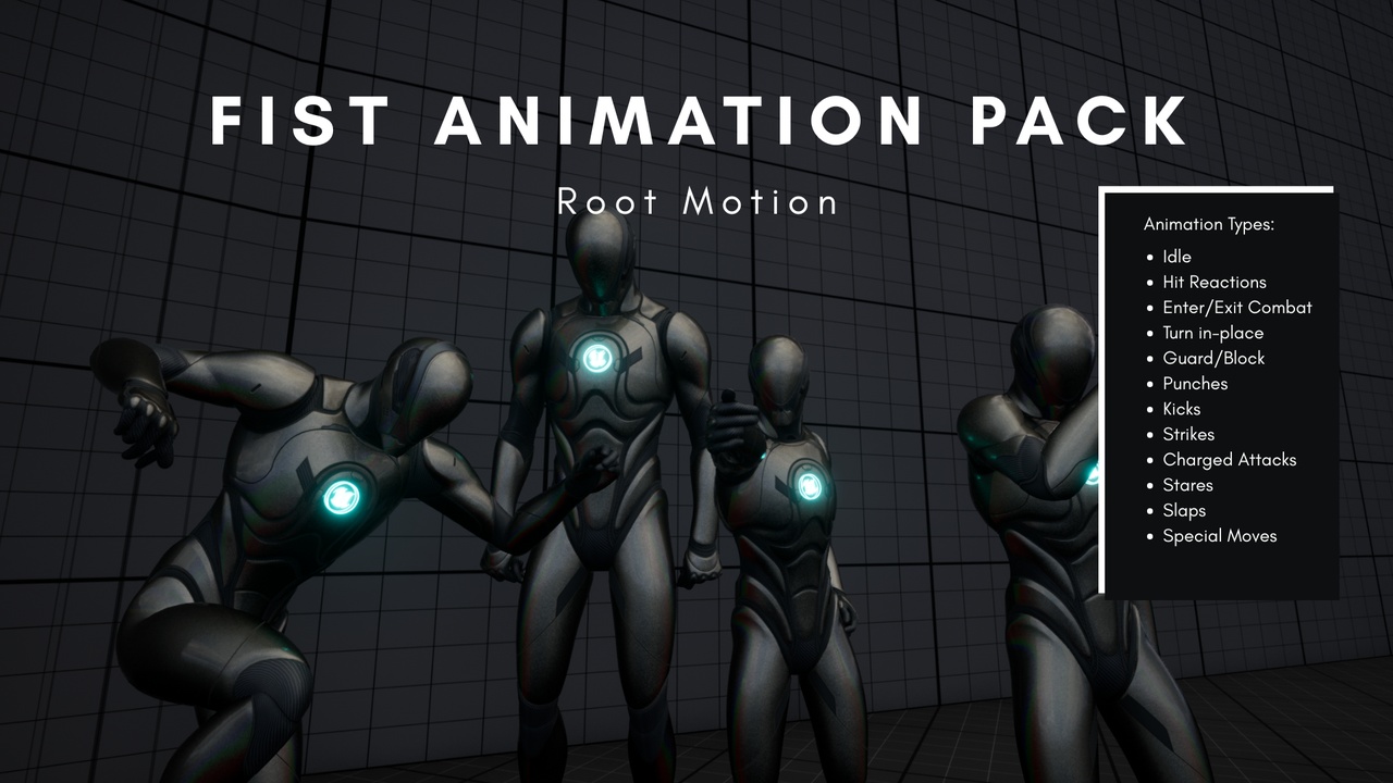 Media 1 for listing Combat Animation Library: Fist