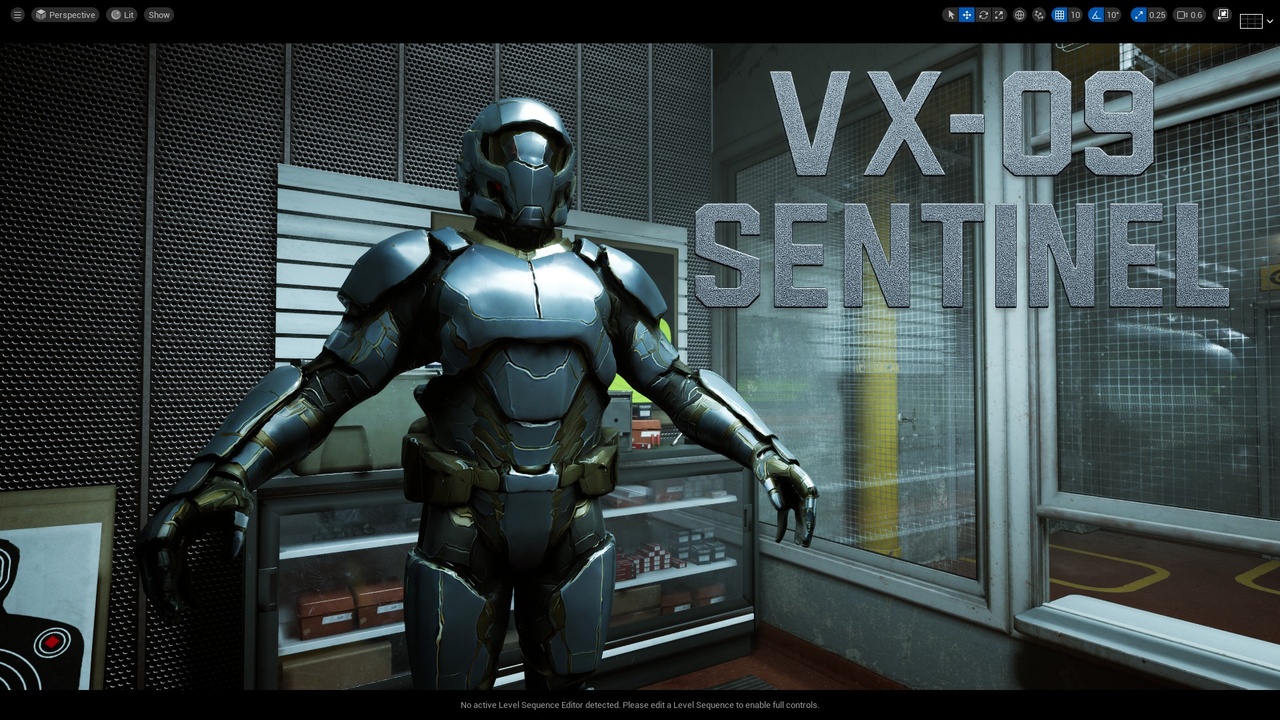 Media 1 for listing VX-09 Sentinel (Game Ready)