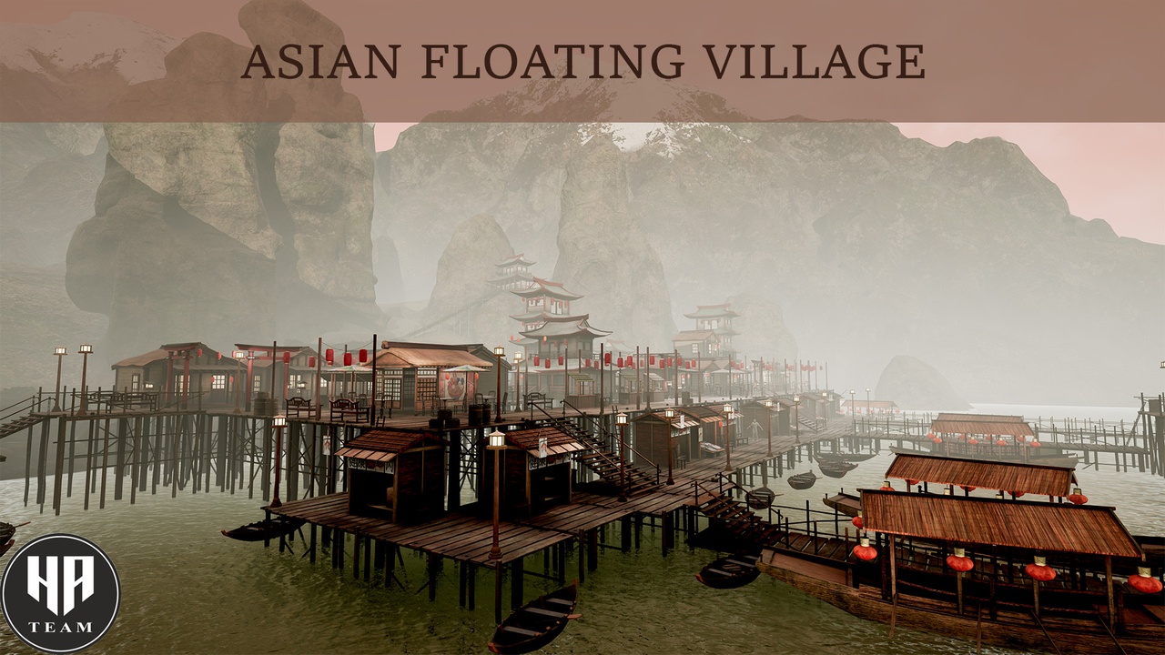 Media 1 for listing Asian floating village